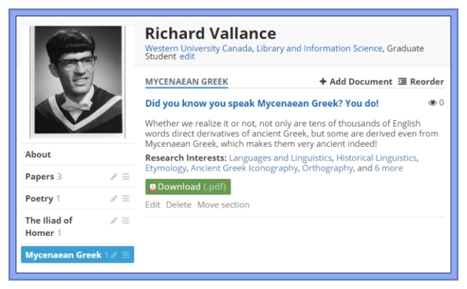 Did you know you speak Mycenaean Greek