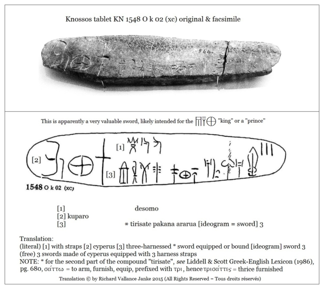 Knossos Tablet KN 1548 O k 02 composite