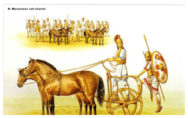Mycenaean rail chariot